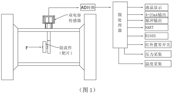 液氮流量計(jì)工作原理圖