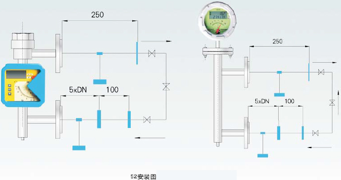 高溫型金屬浮子流量計安裝要求